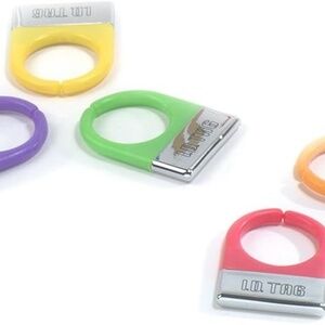 Colorful ID Tag Set for Bar Accessories